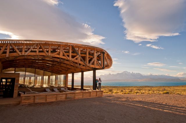 Hotel Chic Melding Architecture And Landscape Chiles Tierra Patagonia