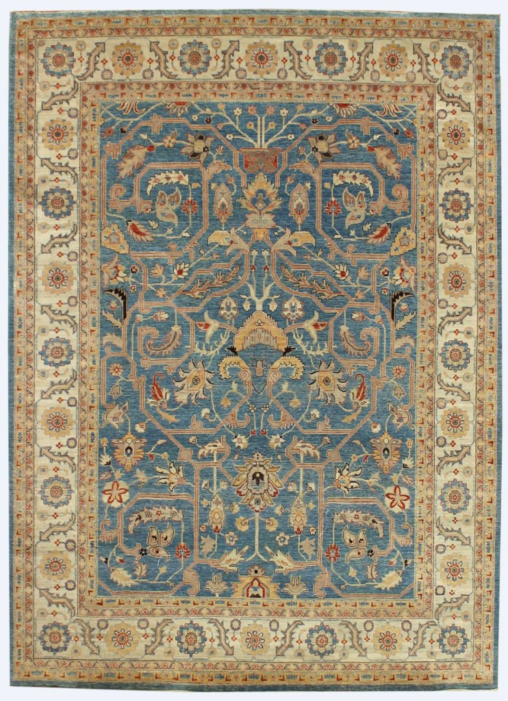 Hotel Chic | J32626-Formal-Blue-Oriental-Rug